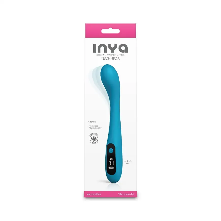 Вібратор NS Novelties INYA - Technica - Teal Львів - фото 3