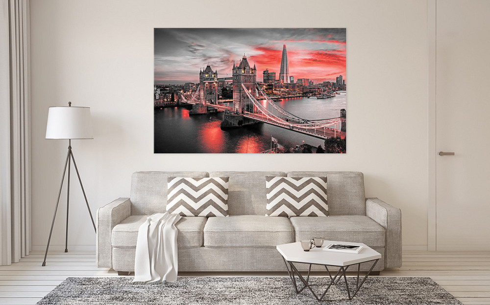 Картина холст в гостиную / спальню Лондонський міст    MLP_3 90х180см Киев - изображение 2