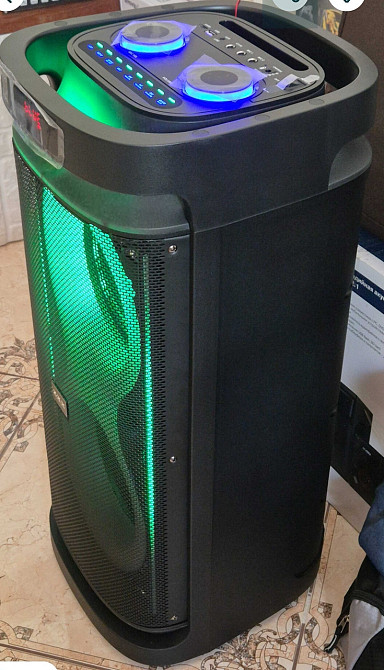 Мощная портативная колонка ZXX на 60Вт с Bluetooth, FM и USB. Харьков - изображение 5