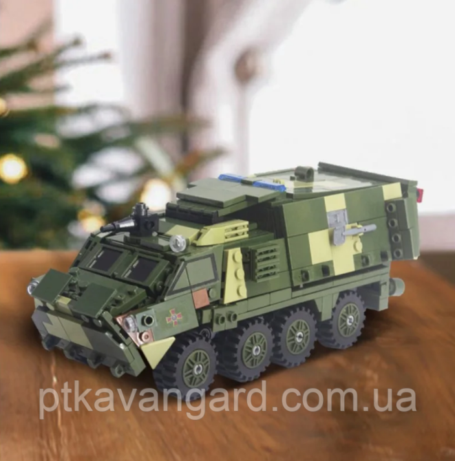 Конструктор бронемашина ЗСУ бтр військова техніка України (481 деталь) Xingbao ХВ 06800 Хмельницький - фото 6