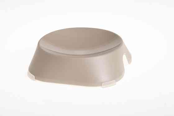 FIBOO пласка миска Flat Bowl, без антиковзких накладок, бежевий Київ