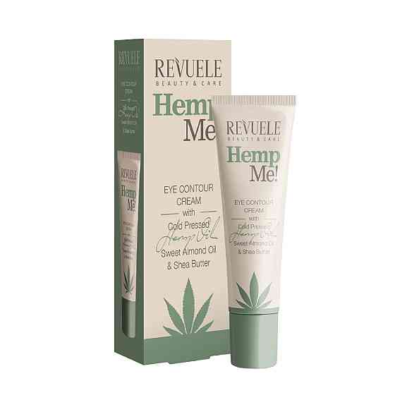 Крем для контуру очей Hemp me Revuele 35 мл Винница