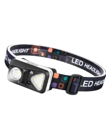 Налобний ліхтар PL-185, холодний, теплий, червоний світло, ЗУ Type-C, сенсор Дніпро