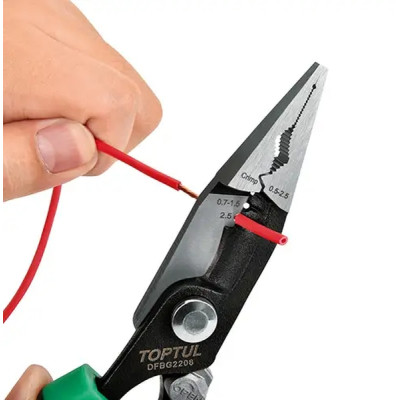 Плоскогубцы Toptul электрика многофункциональные 8
