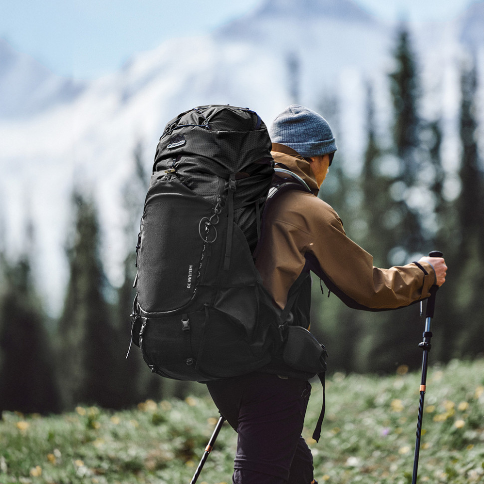Рюкзак туристичний Naturehike CNK2450XB014, 70 л, чорний, L Рівне - фото 6