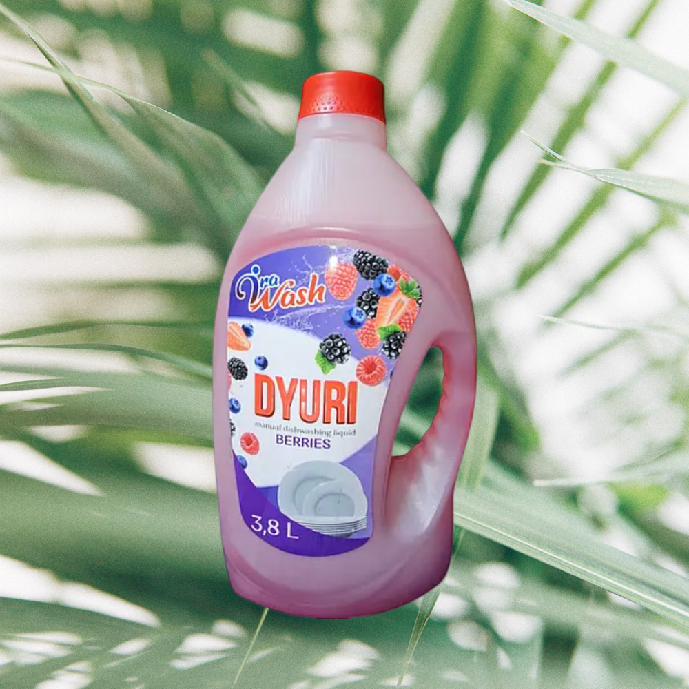 Засіб для миття посуду Ira Wash DYURI лісова ягода 3,8 л Виноградов - изображение 2