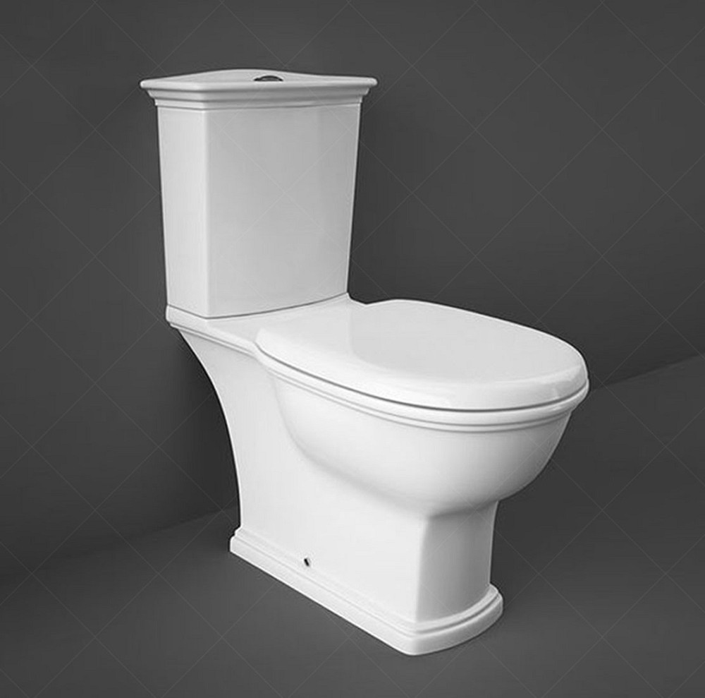 Комплект унітаз бачок RAK Ceramics Washington + кришка Gedy Smeraldo (RAK0047) Білий Вінниця - фото 3