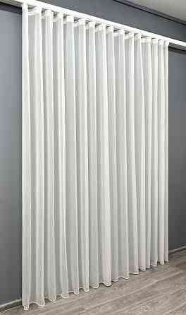 Тюль VR-Textil 1961т Премиум Лен фактурный Costa Молочный 300х250 см (42-1058) Киев