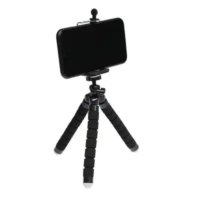 Штатив-тренога NULIER настольный, для телефона, гибкие ножки, высота 17 см, чёрный Коломия - фото 2