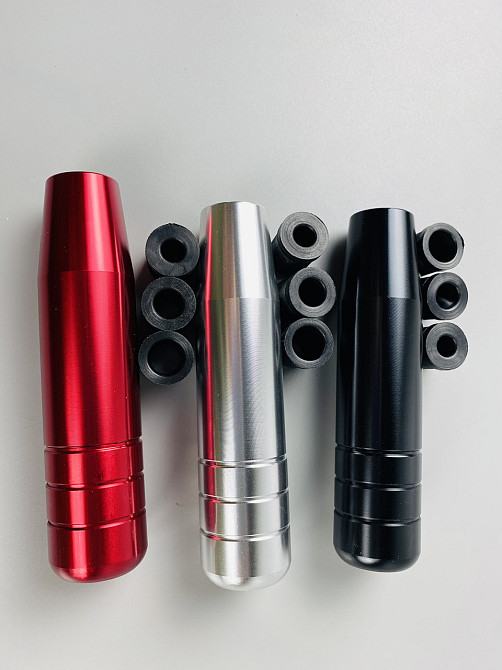 Насадка на ручку кпп наконечник чорний, ручка на коробку передач рукоятка важеля КПП і 3 штуцери Мукачево - фото 8