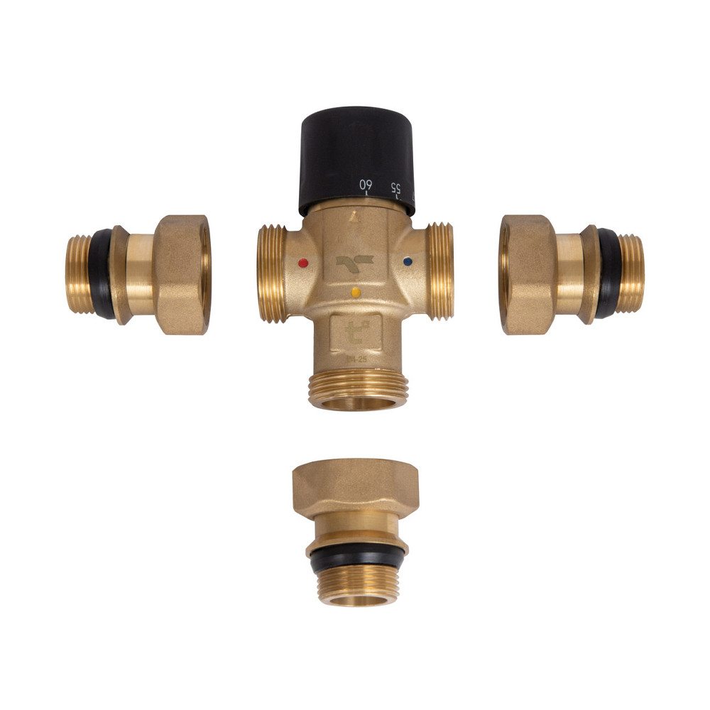Змішувач термостатичний Thermo Alliance Forte 3/4" SF010W20 Київ - фото 5