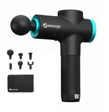 Перкуссионный массажный пистолет Booster М2 Массажер триггерных точек 2500 мАч Massage Gun Винница
