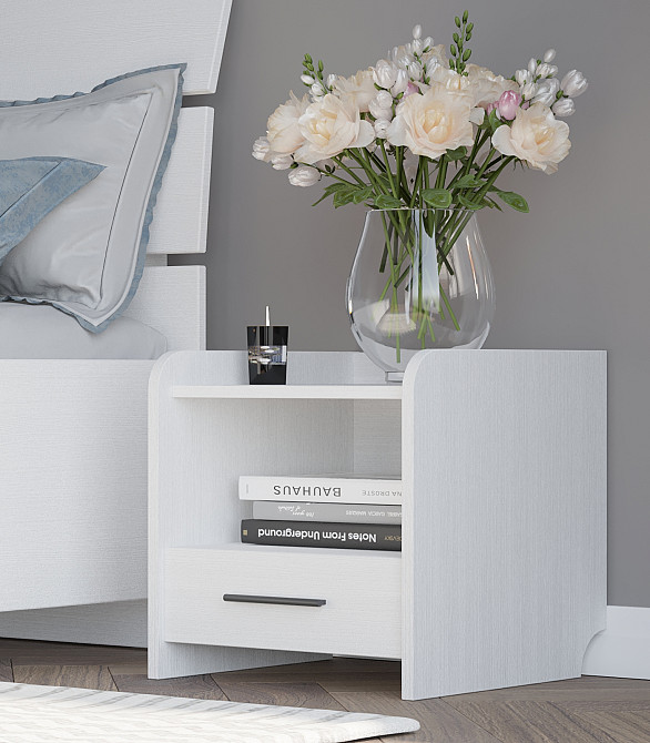 Тумба біля ліжка Еверест Т-1 40х40х40 німфея альба (DTM-2465) Дніпро - фото 3