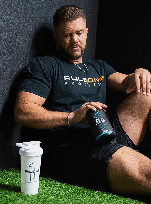 Комплекс аминокислот Rule One Active BCAA 390 г, Blue Raspberry Луцк - изображение 3