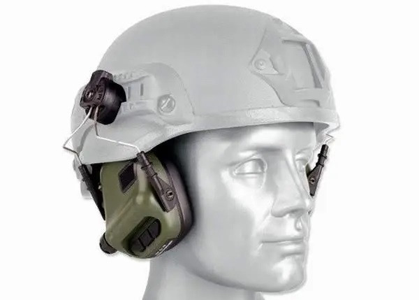 Активні навушники з кріпленням на каску EARMOR M31H 22dB NRR олива Киев - изображение 3