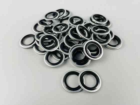 Шайба з гумовим кільцем NBR всередині 20 мм, для гідравліки, олії, води, повітря. Мукачево