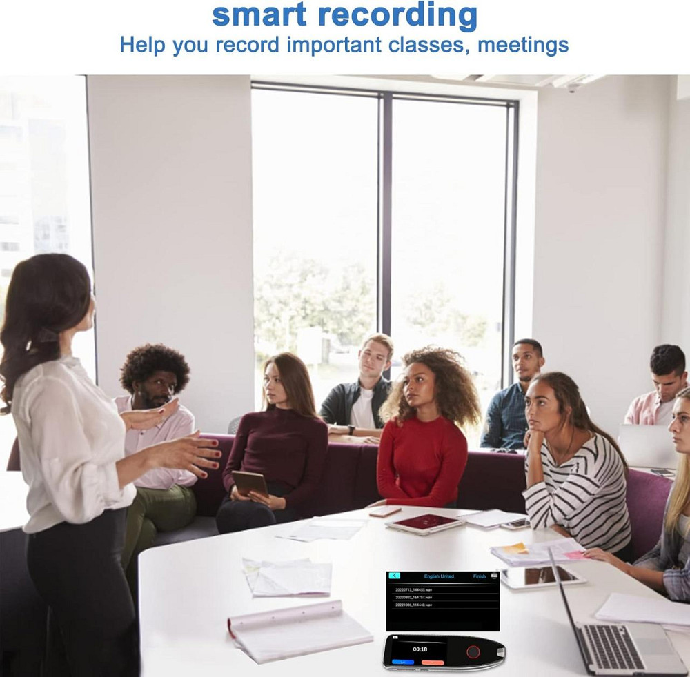 Ручка-переводчик сканирующая с LCD-экраном озвучиванием текста онлайн оффлайн переводом 113 языков портативный Киев - изображение 5