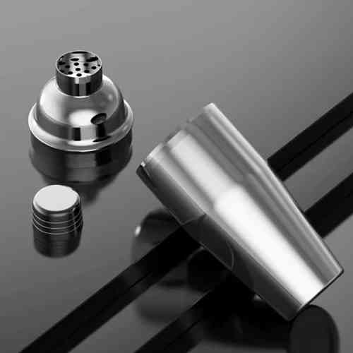 Классический шейкер для коктейлей 350 мл, серебристый Киев