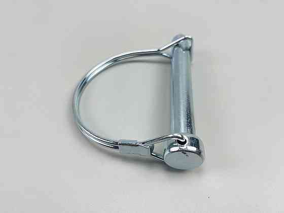 Палець із капелюшком стопорний 8 х 70 + блокувальний чек напівкруг Мукачево