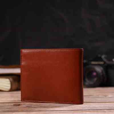 Кошелек Canpellini Из натуральной кожи Коричневое (21780) Винница