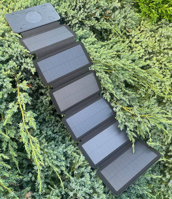 Зовнішній акумулятор Xiamen 5V 1A Power Bank Solar із зарядом від сонячної енергії Вінниця - фото 1