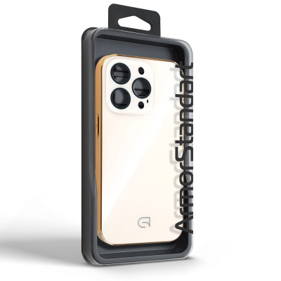 Чехол для мобильного телефона Armorstandart Replica Apple iPhone 14 Pro Beige Gold (ARM76199) Винница - изображение 3