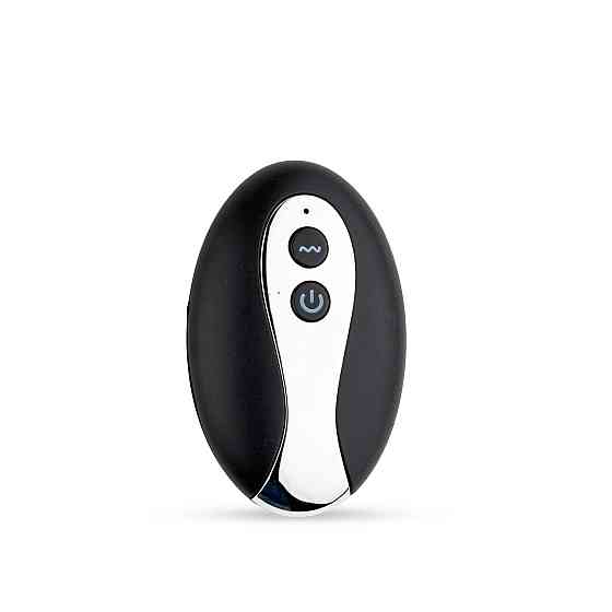 Металевий вібро-плаг Metal Butt Plug S Vibrator USB з дистанційним керуванням Sex Aura Київ