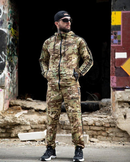 Мілітрарі спортивний костюм ARMY мультикам ВН1100 Одеса - фото 11