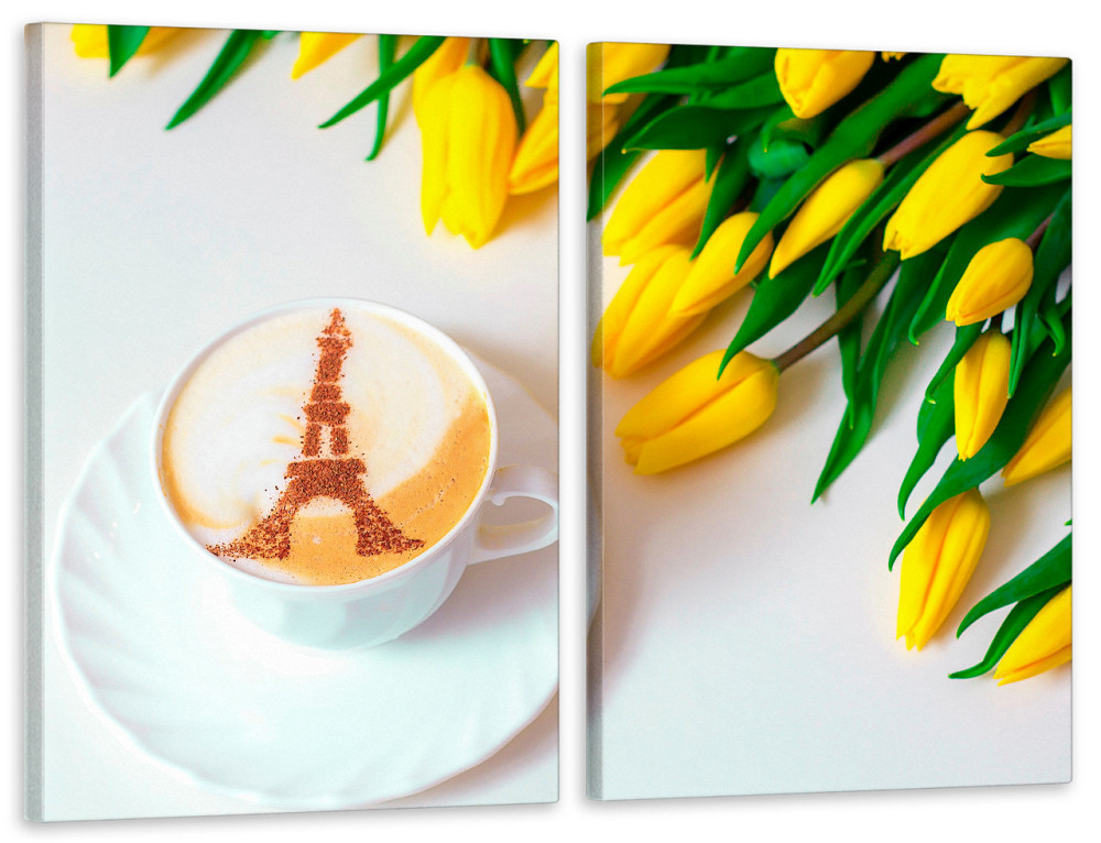 Модульная картина в гостиную / спальню  Жовті тюльпани  TLV-2_042 Киев - изображение 1