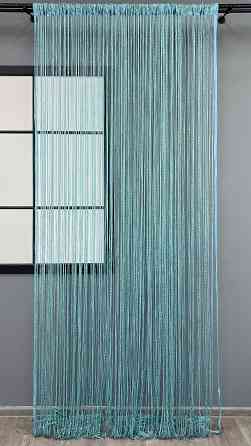 Штори-нитки з люрексом Блакитний 300х300см 1 шт (61-130) Київ