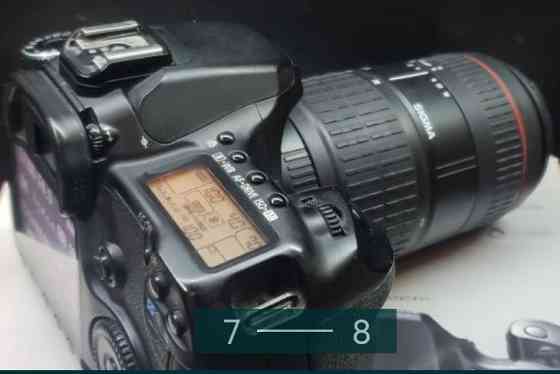 Фотоапарат Canon 40D з об'єктивом Sigma 70-300 mm. Київ