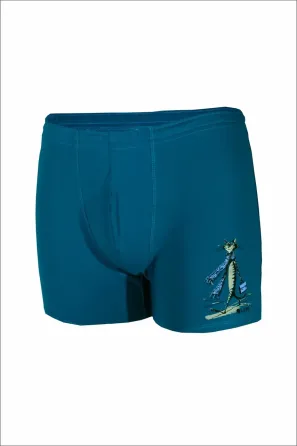 Труси чоловічі шорти удинні Lans 06.011 4XL, Зелений Київ