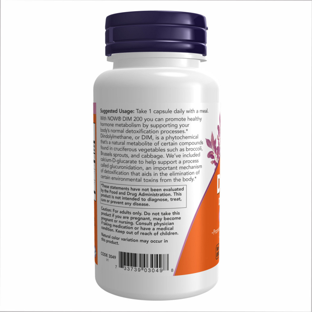 Дииндолилметан NOW Foods DIM 200 D-Glucarate 90 капс Киев - изображение 6