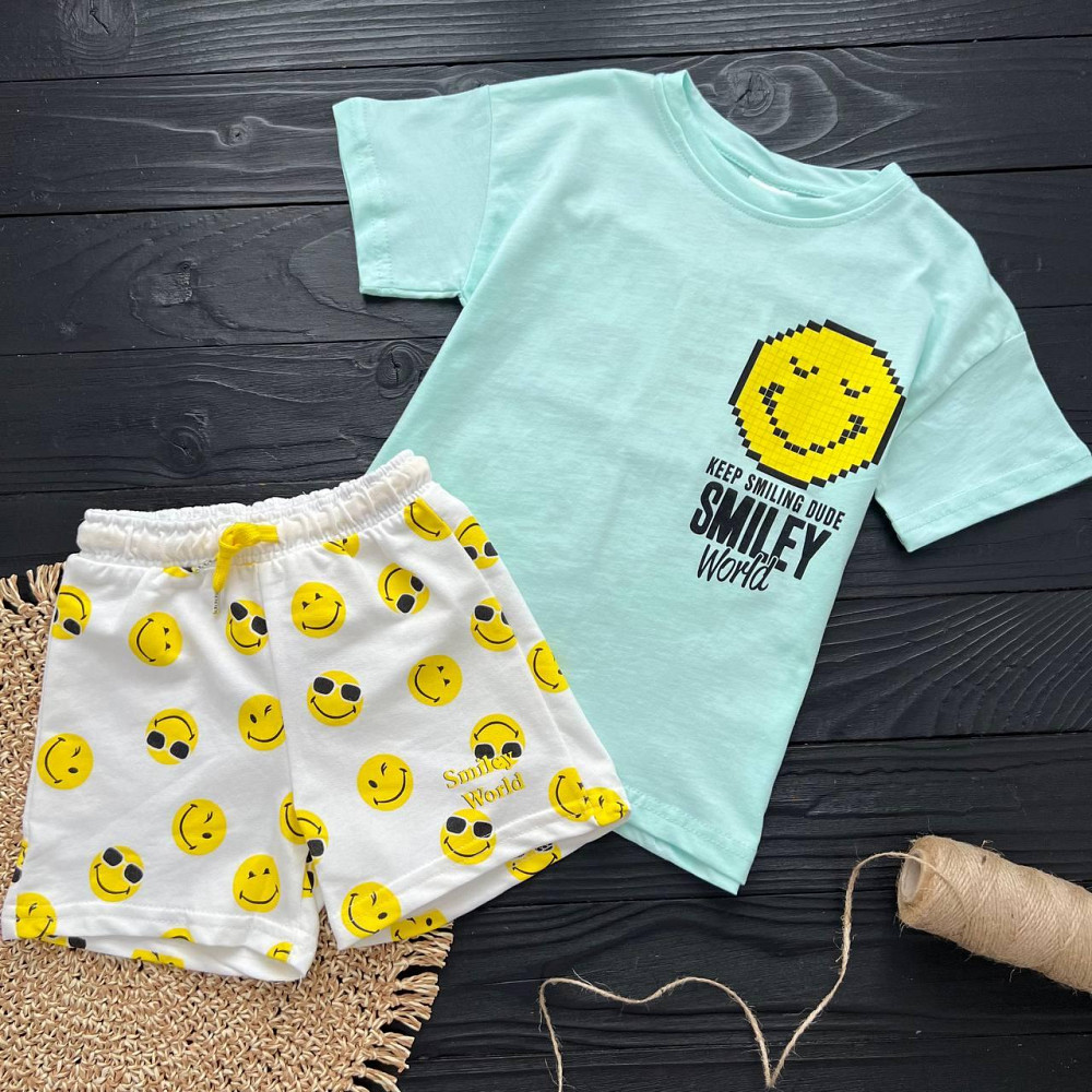 Дитячий костюм для хлопчика Футболка та Шорти Туреччина 5-6 років 110-116см пакунок малюка Киев - изображение 1