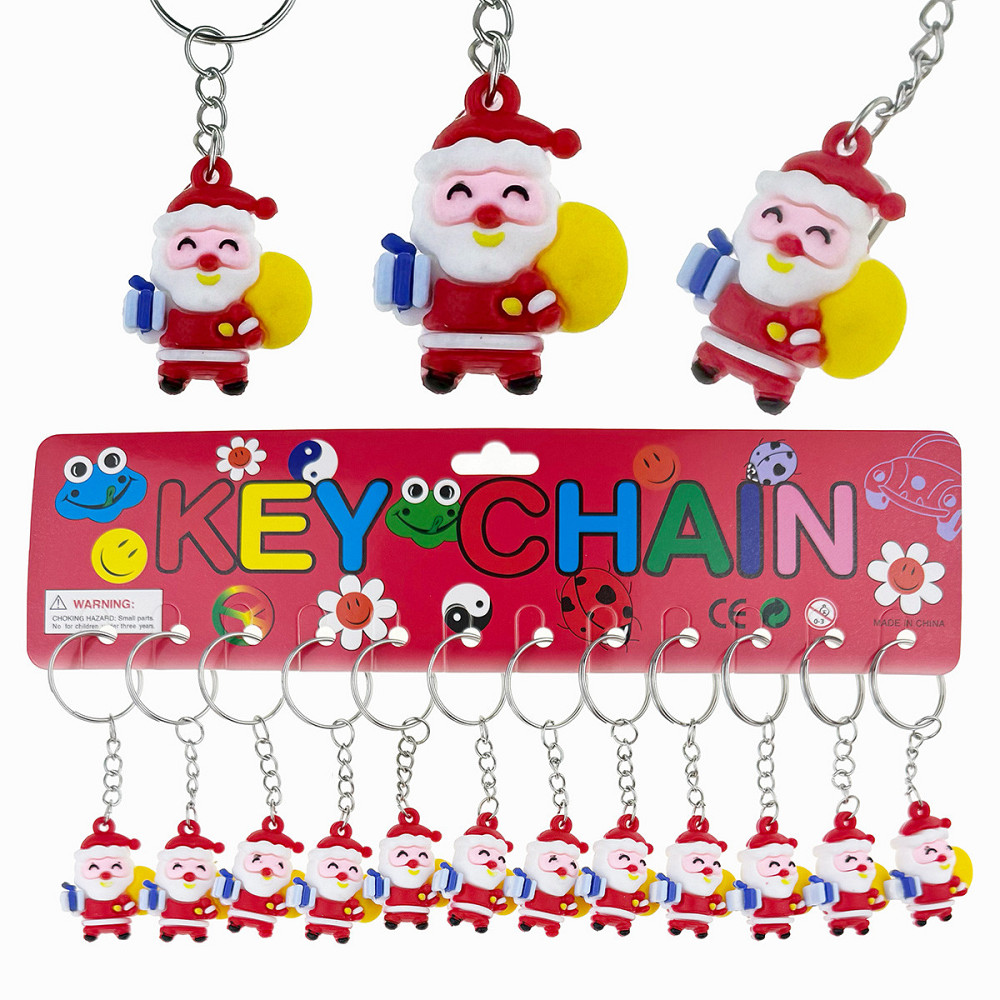 Брелок для ключей Дед Мороз 12 шт Киев - изображение 1