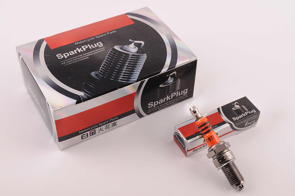 Свічка D8TC M12*1,25 19,0mm (4T 125-600cc) PLATINUM Київ - фото 1