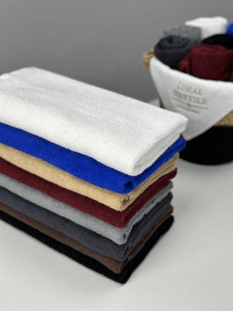 Полотенце махровое Ideal Textile 50х90 см однотонное 400 г/м2 (56860342) Черновцы