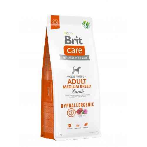 Корм сухий Brit Care Dog Hypoallergenic Adult Medium Breed для собак середніх порід гіпоалергенний з ягням 12 кг Київ