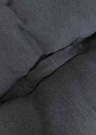 Подушка для стільців (50x120х8 см) подвійна Decorator Sawana колір темно-сірий 84-166 Київ