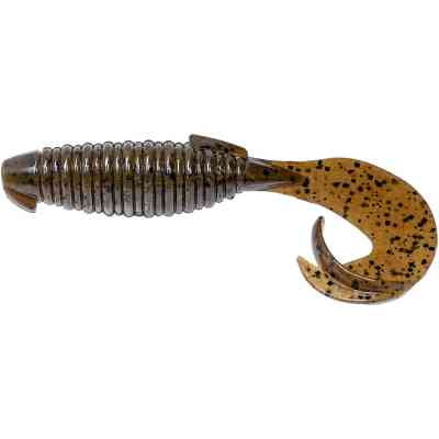 Силікон рибальський Keitech Flapper Grub 4" (7 шт/упак) ц:101 green pumpkin pp. (1551.09.46) Вінниця