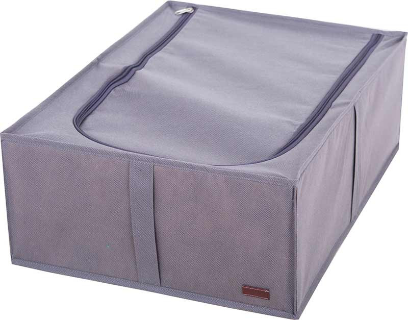 Органайзер для зберігання речей зі знімною перегородкою KHV-2-grey (Сірий) Суми - фото 3