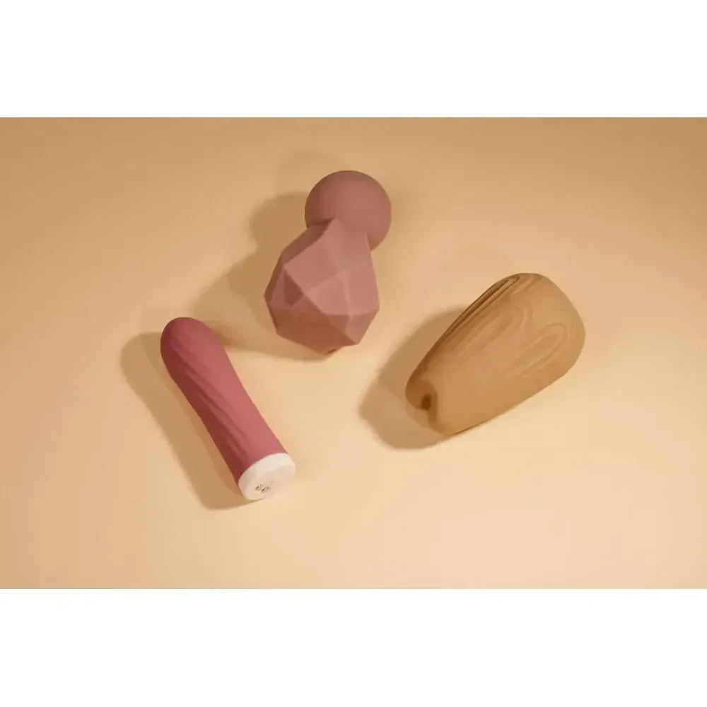 Вибратор для клитора Sweet Em Crystal в форме кристалла с гранями, розовый, 8 х 4.8 см Sex Aura Киев - изображение 8