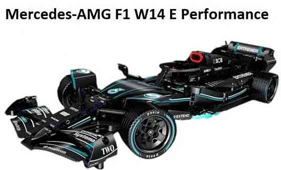 Конструктор Болід Формула Formula Mercedes AMG F1 W14 Лего MG58. Київ