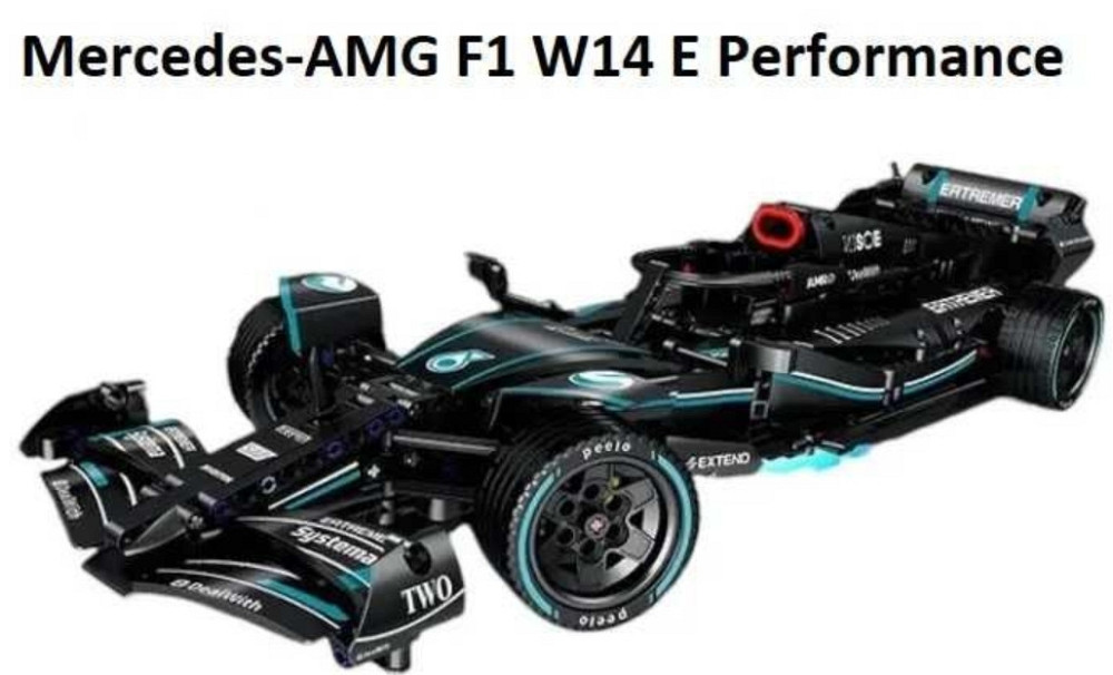 Конструктор Болід Формула Formula Mercedes AMG F1 W14 Лего MG58. Київ - фото 5