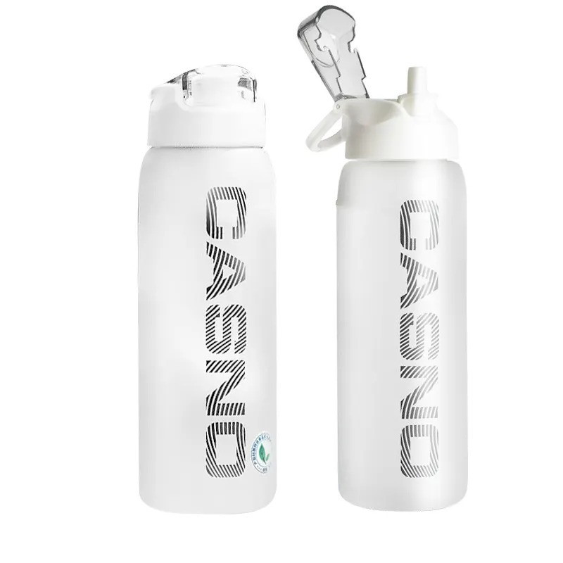 Пляшка для води CASNO 1000 мл KXN-1247 Біла Кам'янське - фото 1