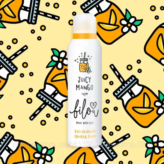Пінка для душу Bilou Juicy Mango 200 мл Чернівці