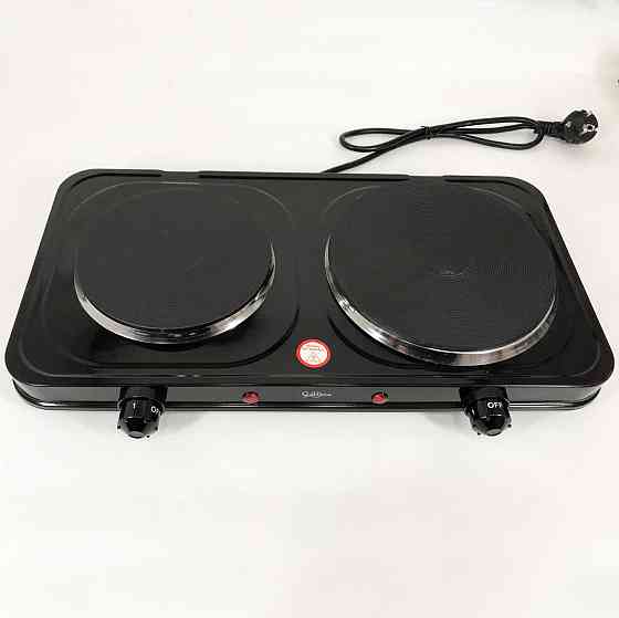 Стильная электро плита Suntera, Плита для любителей готовить, Маленькая электроплита настольная YI-31 Львов