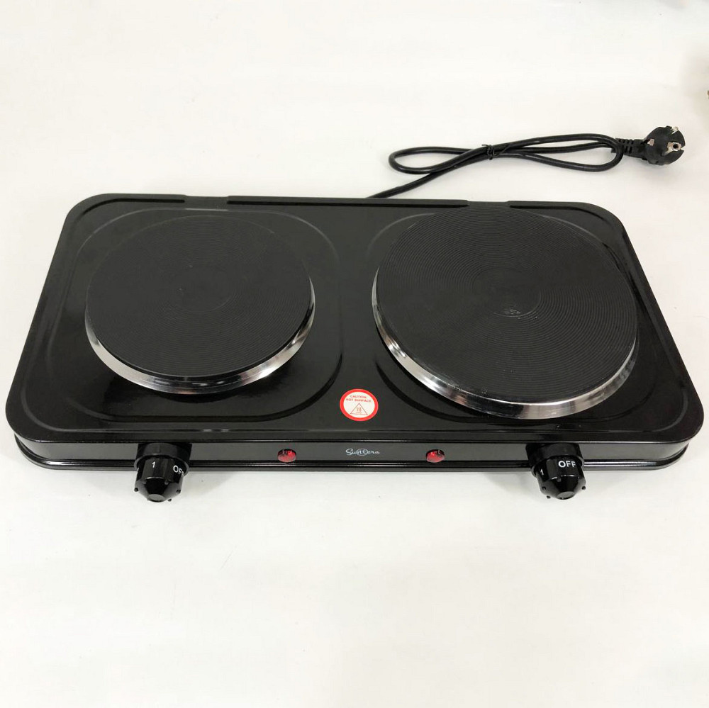 Стильная электро плита Suntera, Плита для любителей готовить, Маленькая электроплита настольная YI-31 Львов - изображение 1