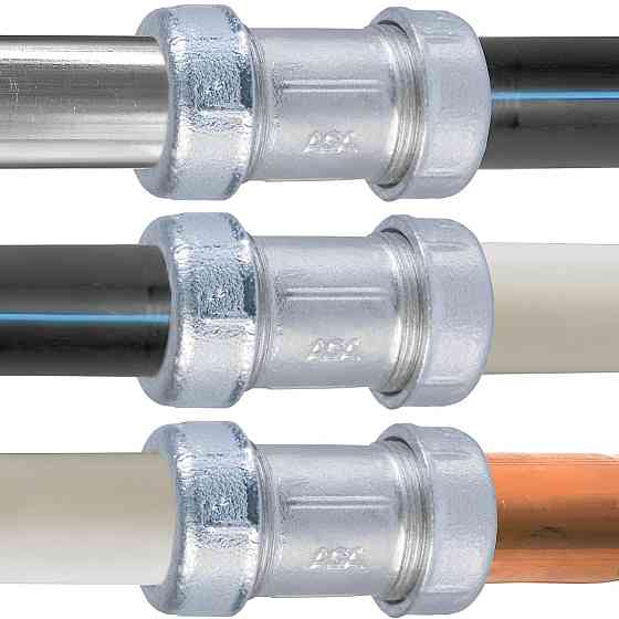 Соединение зажимное прямое двустороннее DN15(19,3-22,0 мм) OK AGAflex (000027797) Киев