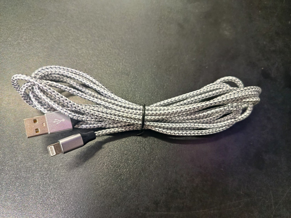 Кабель ZNBTCY USB – Lightning 3м Луцк - изображение 3